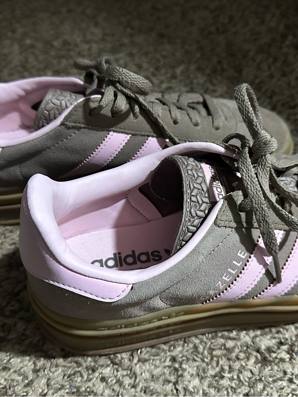 adidas Women's Sneakers in Pink and Taupe